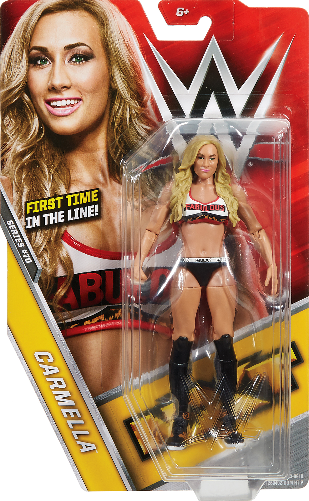 WWE Carmella - Series 70 Toy Wrestling Action Figure WWE Carmella - Series 70 Toy Wrestling Action Figure