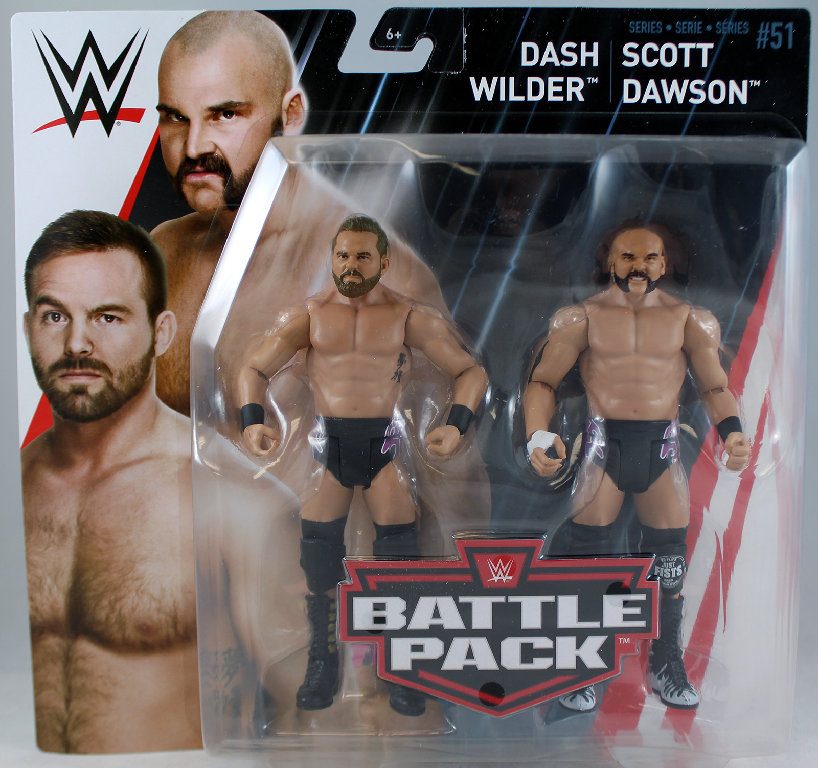 WWE Scott Dawson & Dash Wilder (The Revival) - Battle Packs 51 Toy Wrestling Action Figures WWE Scott Dawson & Dash Wilder (The Revival) - Battle Packs 51 Toy Wrestling Action Figures