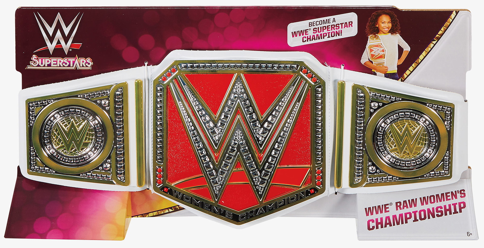 WWE Raw Women's Championship - Kids Toy Wrestling Belt WWE Raw Women's Championship - Kids Toy Wrestling Belt