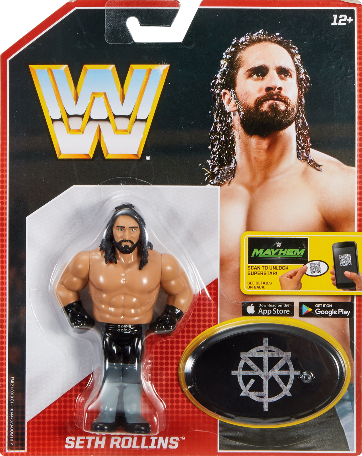 WWE Seth Rollins - Retro Toy Wrestling Action Figure WWE Seth Rollins - Retro Toy Wrestling Action Figure