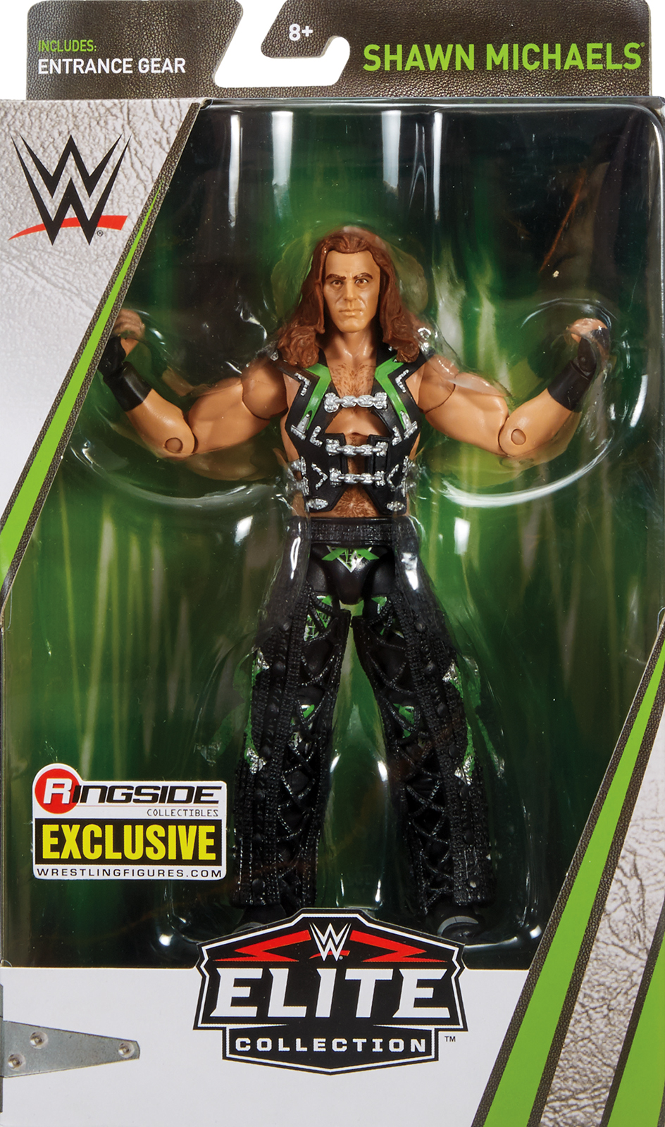 WWE DX Shawn Michaels -  Ringside Collectibles Elite Flashback Exclusive Toy Wrestling Action Figure
