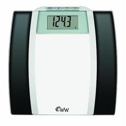 Conair WW Scales by Conair Body Analysis Glass Bathroom Scale, Measures Body Fat, Body Water, Bone Mass & BMI, 4 User Memory, 400 Lbs. 