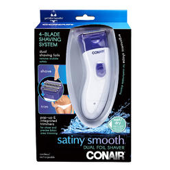 Conair LWD375NCS Ladies Wet Dry Recharge Shaver