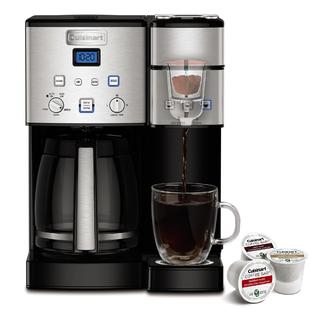 Cuisinart SS-15 12 Cup Coffee Maker w/ Single Serve Brew - Stainless Steel
