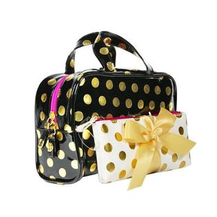 Modella Weekender Set Cosmetic Bag Golden Dots Beauty Beauty