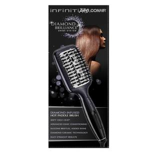 Conair Infiniti Pro Diamond Brilliance Ionic Hot Paddle Brush