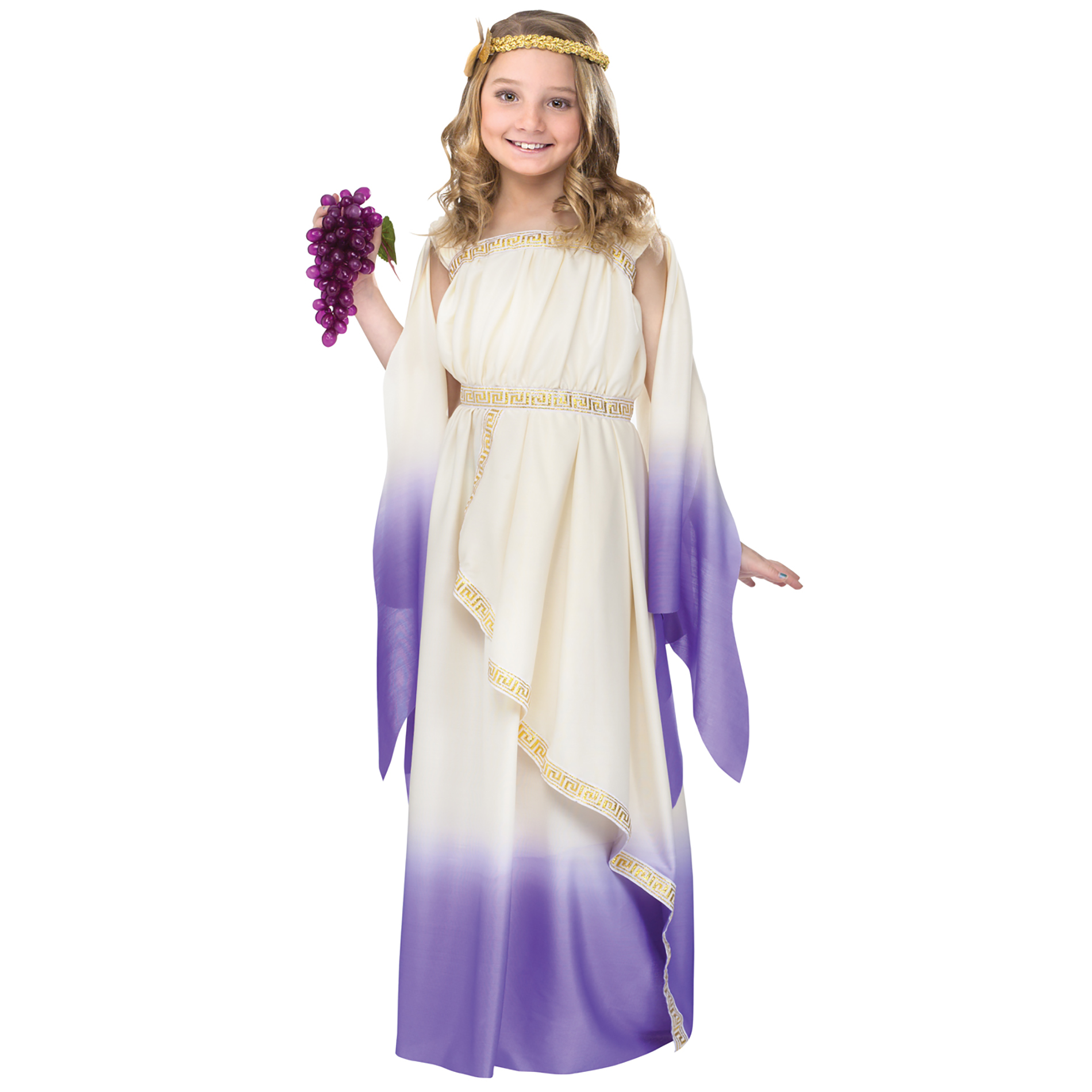 Totally Ghoul Purple Goddess Child Halloween Costume