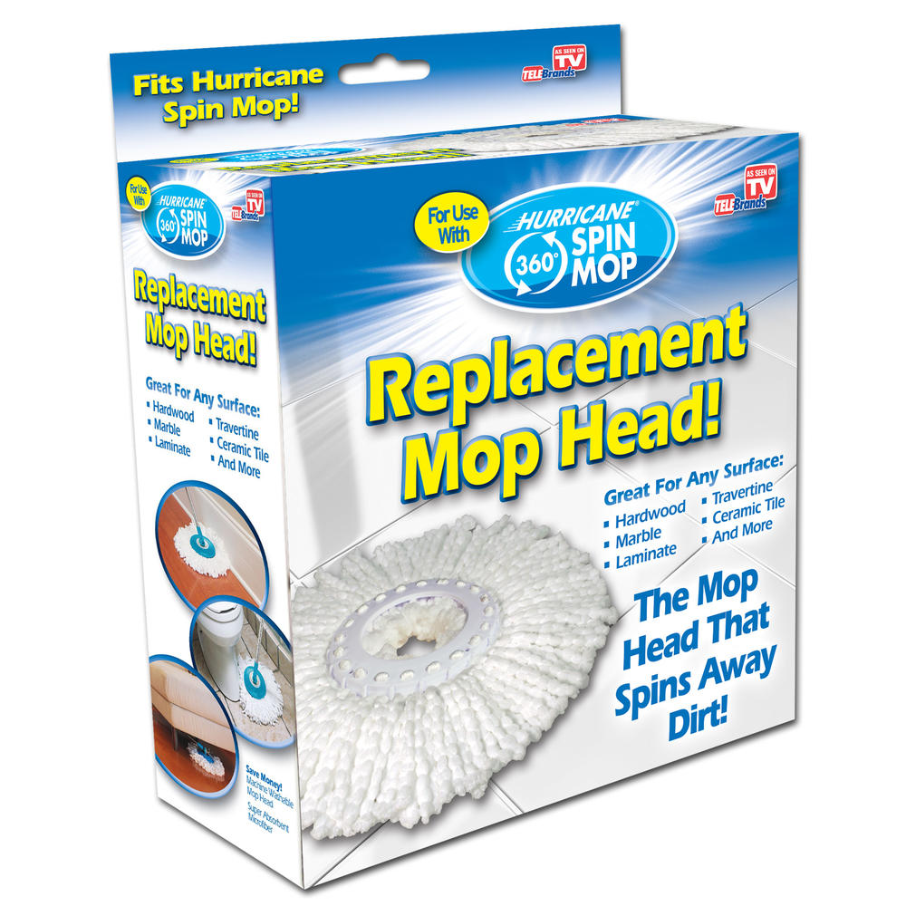 As Seen On TV Hurricane Spin Mop Replacement Head