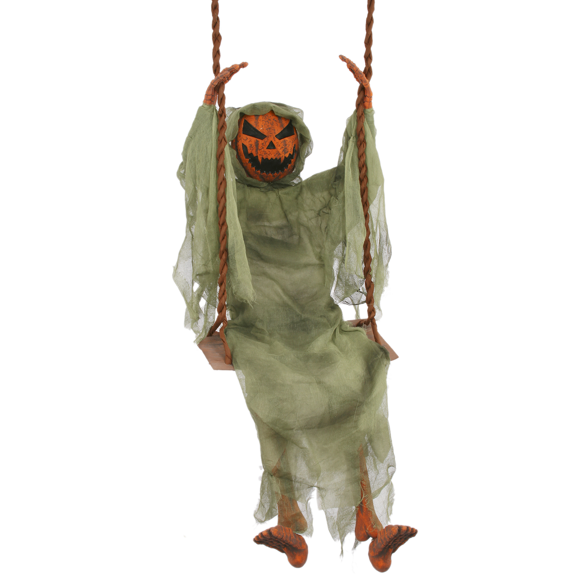 Totally Ghoul Halloween 60" Swinging Pumpkin Reaper