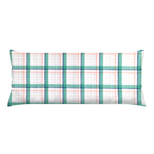 Essential Home Multi Plaid Body Pillow Cover