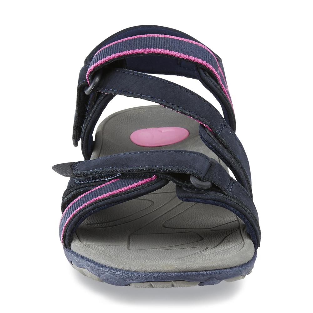 Vionic Women's Muir Black/Pink Sport  Comfort Sandal