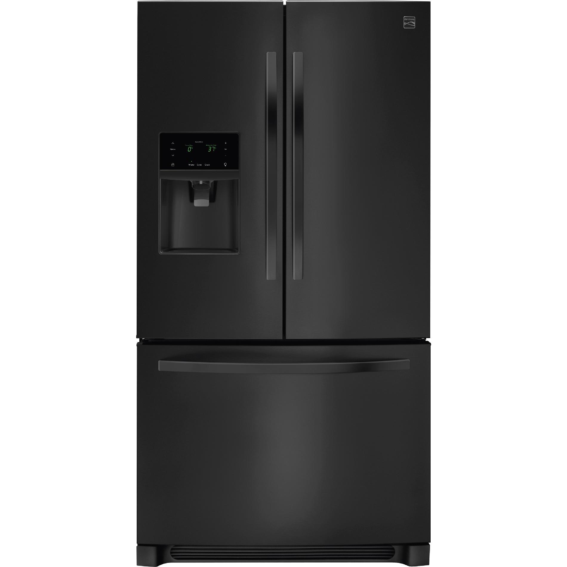 Kenmore 70349 27.2 cu. ft. French Door Refrigerator - Black | Shop Your