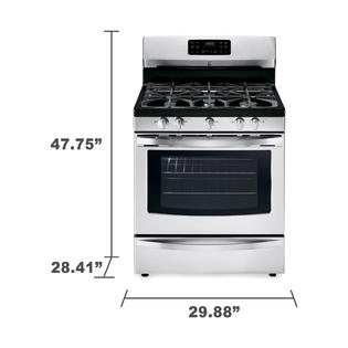 Kenmore 74233 5 0 Cu Ft Freestanding Gas Range Stainless Steel