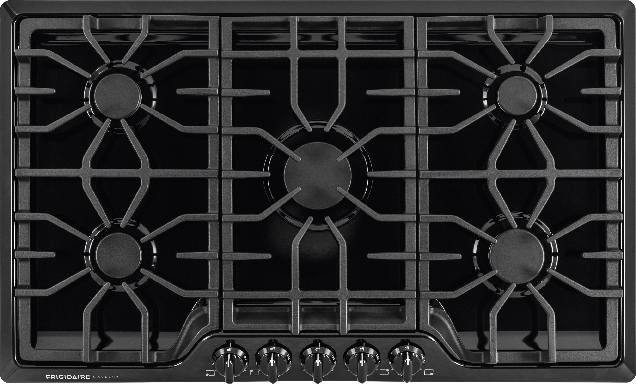 Frigidaire Gallery Fggc3645qb 36 Gas Cooktop Black