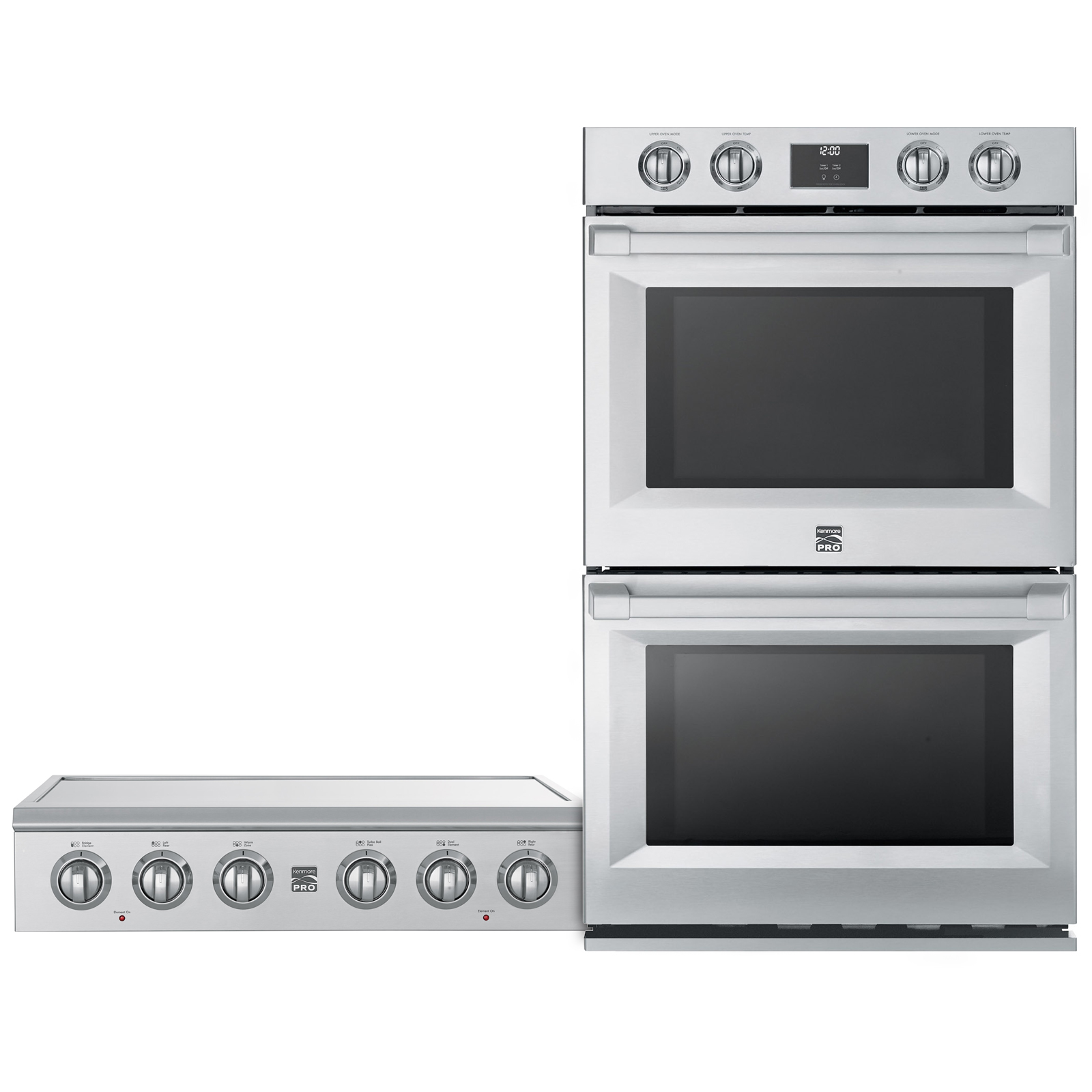 Kenmore Pro Kenmore Pro Stainless Steel Wall Oven And 36 Electric