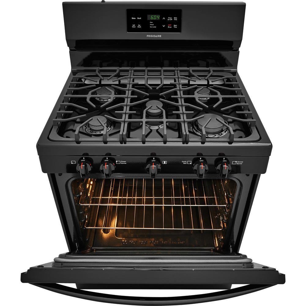 Frigidaire FFGF3054TB 30" Freestanding Gas Range Black