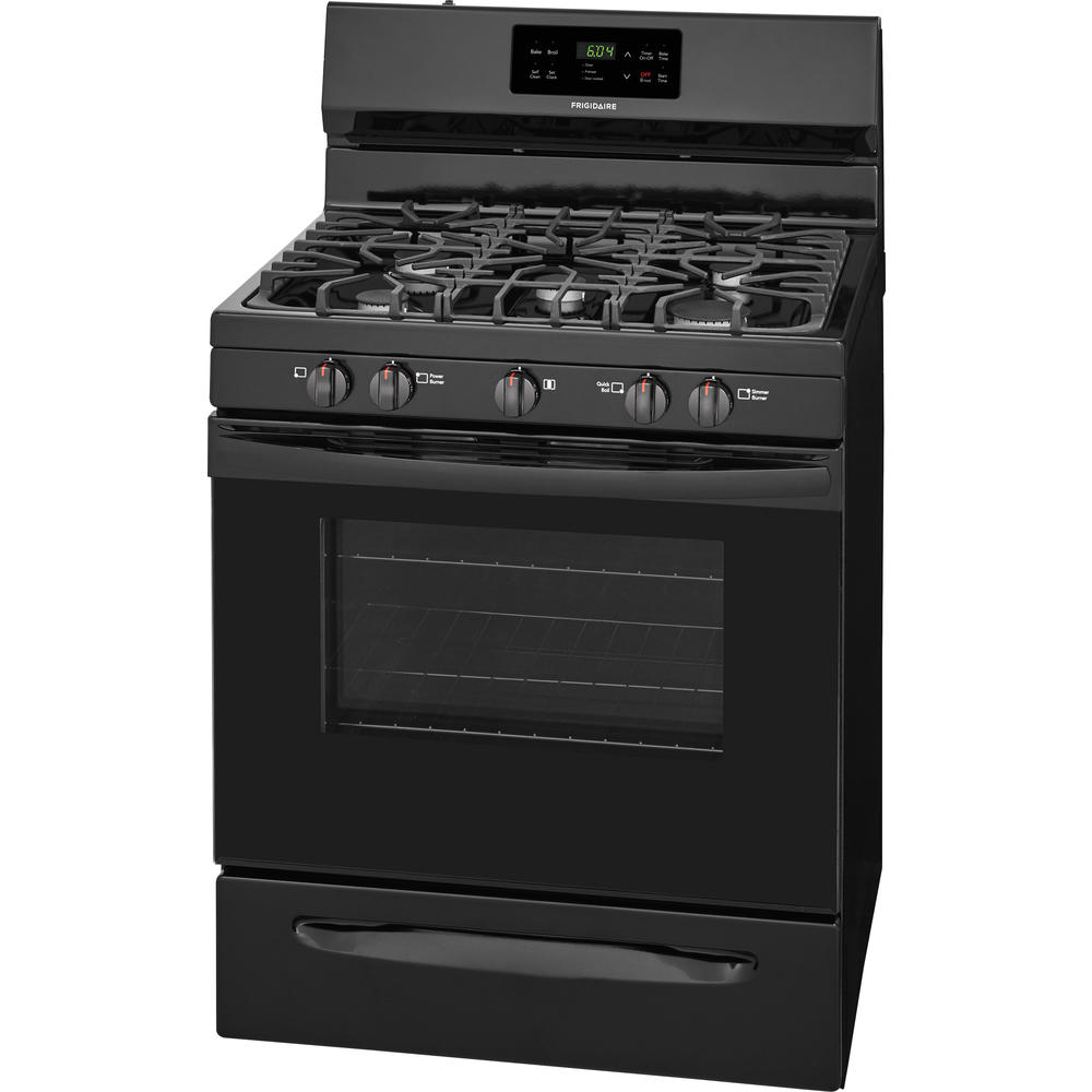 Frigidaire FFGF3054TB 30" Freestanding Gas Range Black
