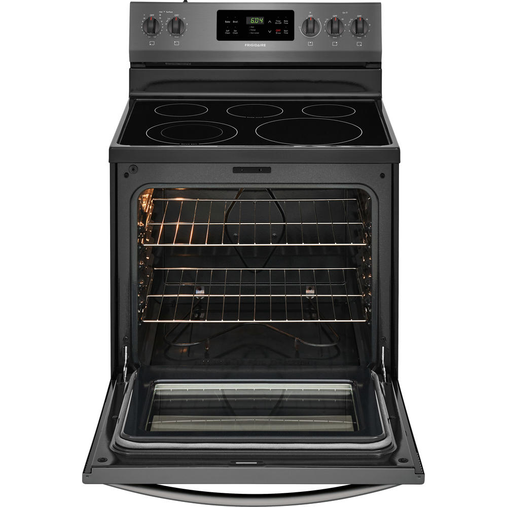 Frigidaire FFEF3054TD 30" Freestanding Electric Range Black Stainless