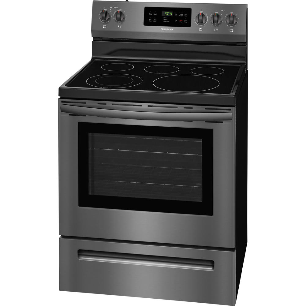 Frigidaire FFEF3054TD 30" Freestanding Electric Range Black Stainless