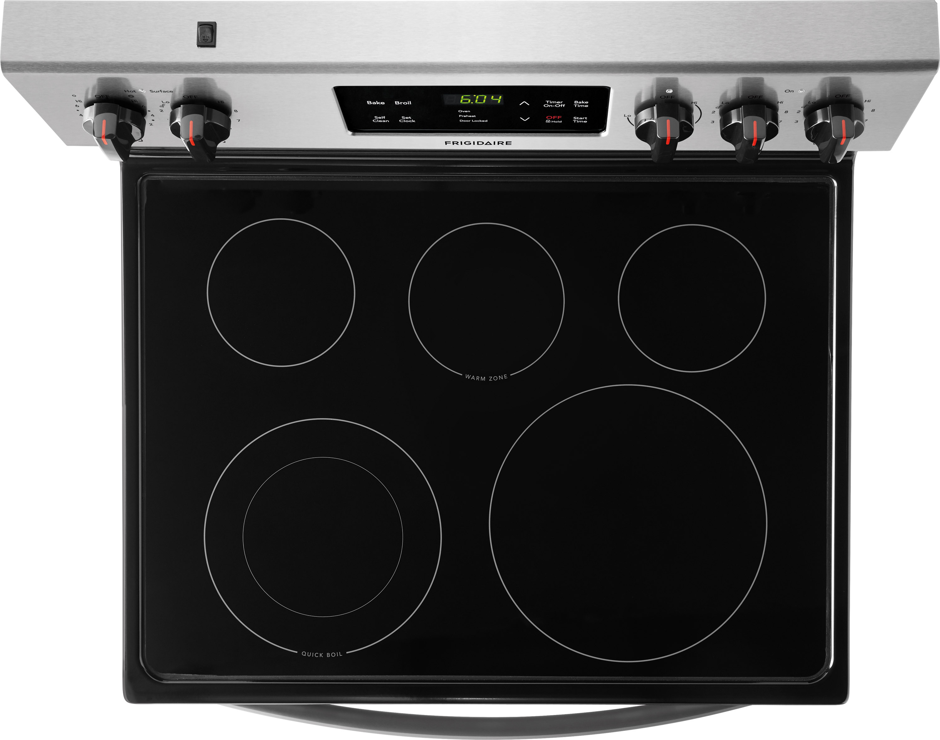 Premier 20-in 4 Burners 2.4-cu ft Freestanding Electric Range (Stainless  Steel) in the Single Oven Electric Ranges department at