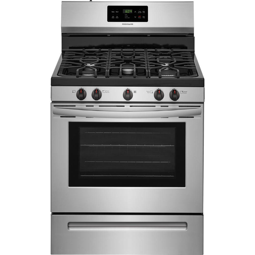 Frigidaire FFGF3054TS 30" Freestanding Gas Range &#8211; Stainless Steel