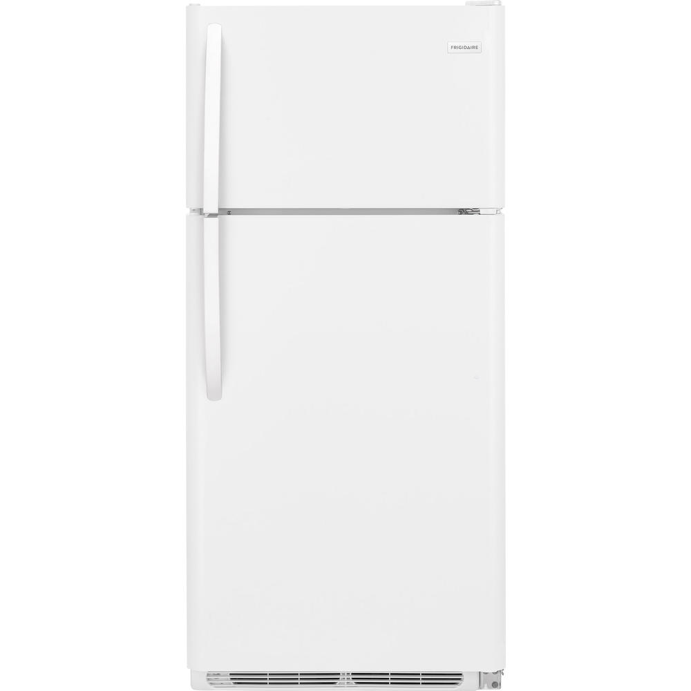 Frigidaire FFHT1832TP 18 cu. ft. Top Freezer Refrigerator - Pearl White