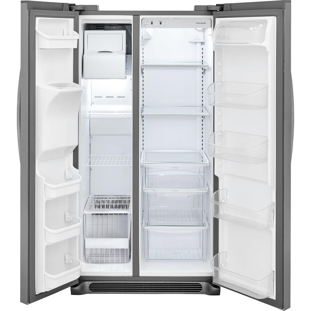 Frigidaire FFSC2323TS 22 cu. ft. Counter Depth Side-by-Side Refrigerator - Stainless Steel