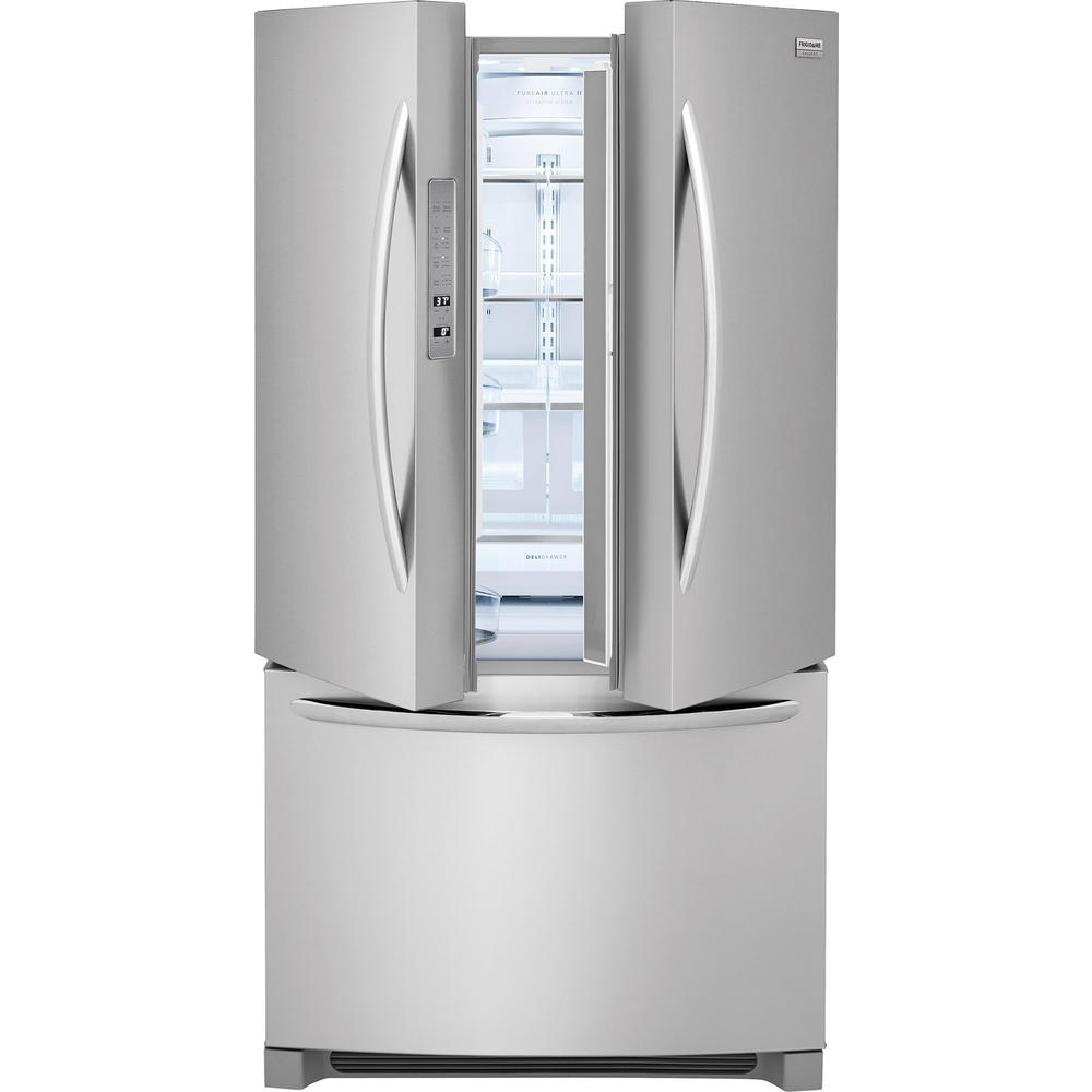 Frigidaire Gallery FGHG2368TF 22.4 cu. ft. Counter-Depth French Door Refrigerator - Stainless Steel