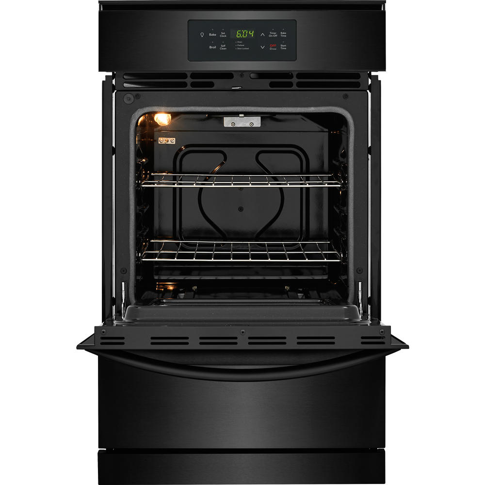 Frigidaire FFGW2426UB 24" Single Gas Wall Oven Black