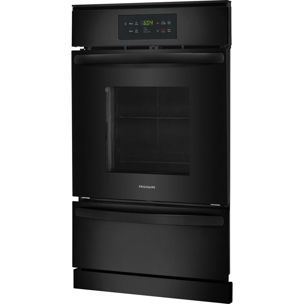 Frigidaire FFGW2426UB 24" Single Gas Wall Oven Black