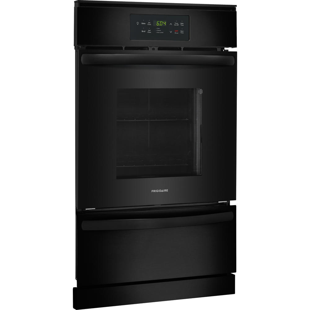 Frigidaire FFGW2426UB 24" Single Gas Wall Oven Black