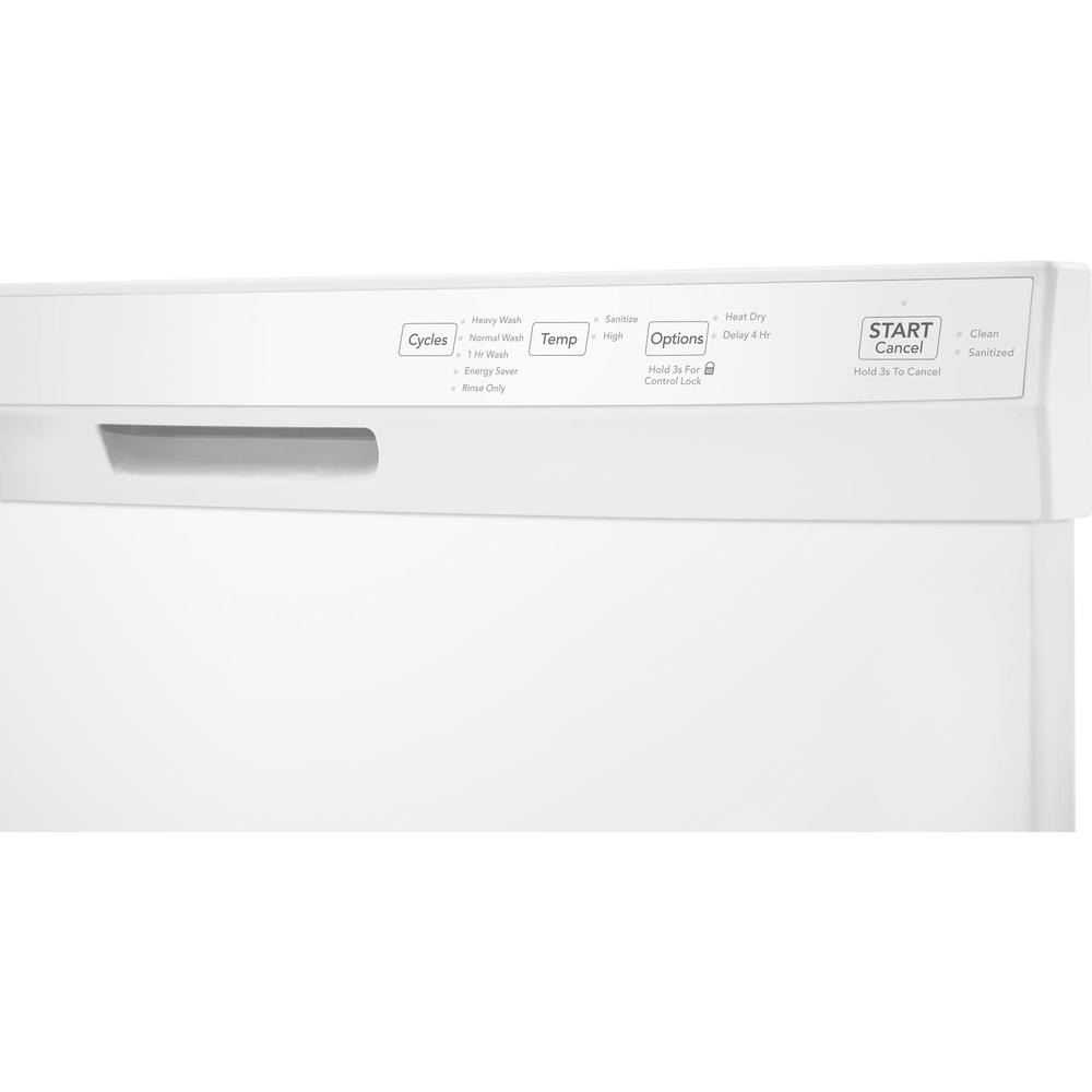 Frigidaire FFCD2418UW 24" BuiltIn Dishwasher White