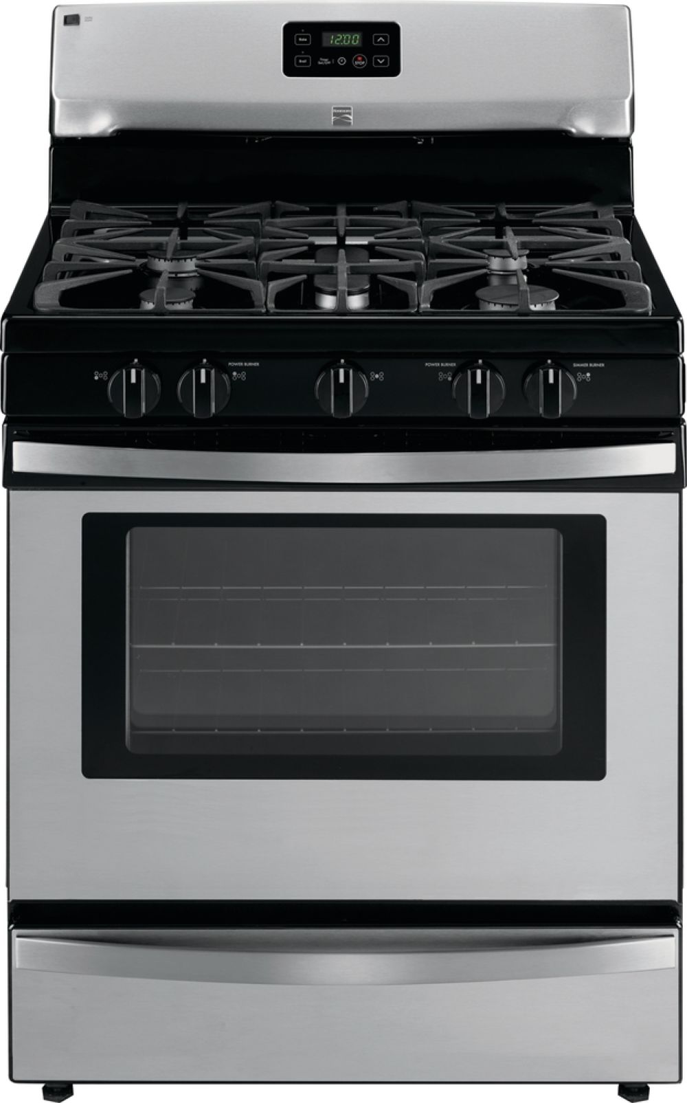 Kenmore 74423 4.2 cu. ft. Gas Range with Broil Serve Drawer Stainless Steel
