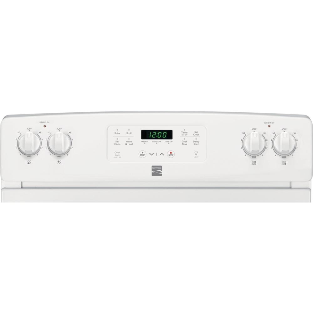 Kenmore 92562 5.3 cu. ft. SelfClean Electric Coil Range White