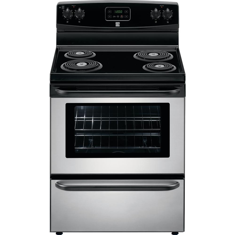 Kenmore 92553 4.9 cu. ft. Electric Coil Range Stainless Steel