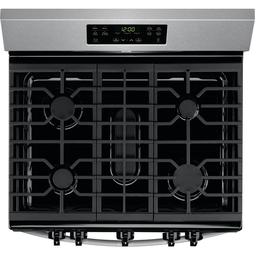 Kenmore 74433 5.0 cu. ft. SelfClean Gas Range Stainless Steel
