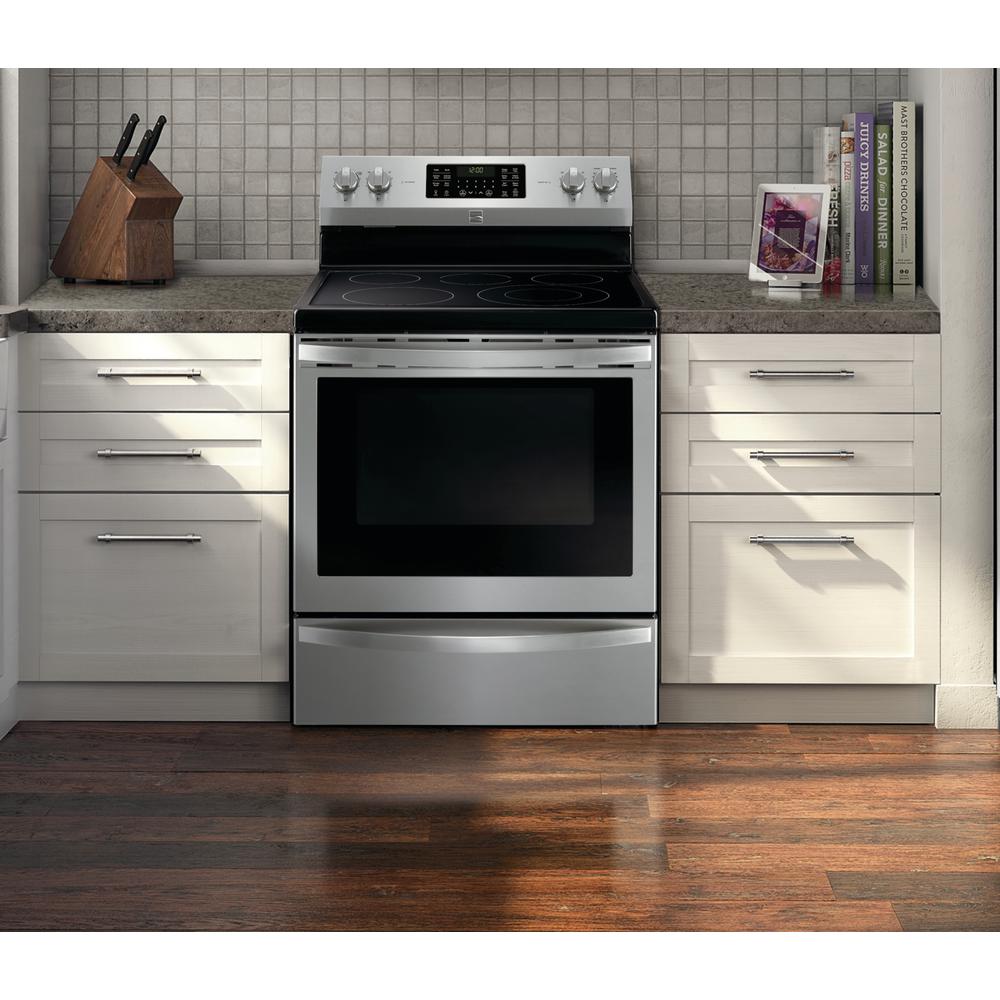 Kenmore 92643 5.7 cu. ft. Electric Range with True Convection - Stainless Steel