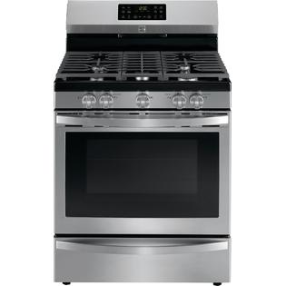 Kenmore 74455 5 Cu Ft Gas Range With Convection Fingerprint Resistant Stainless Steel