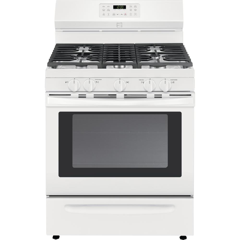 Kenmore 74452 5 cu. ft. Gas Range with Convection White