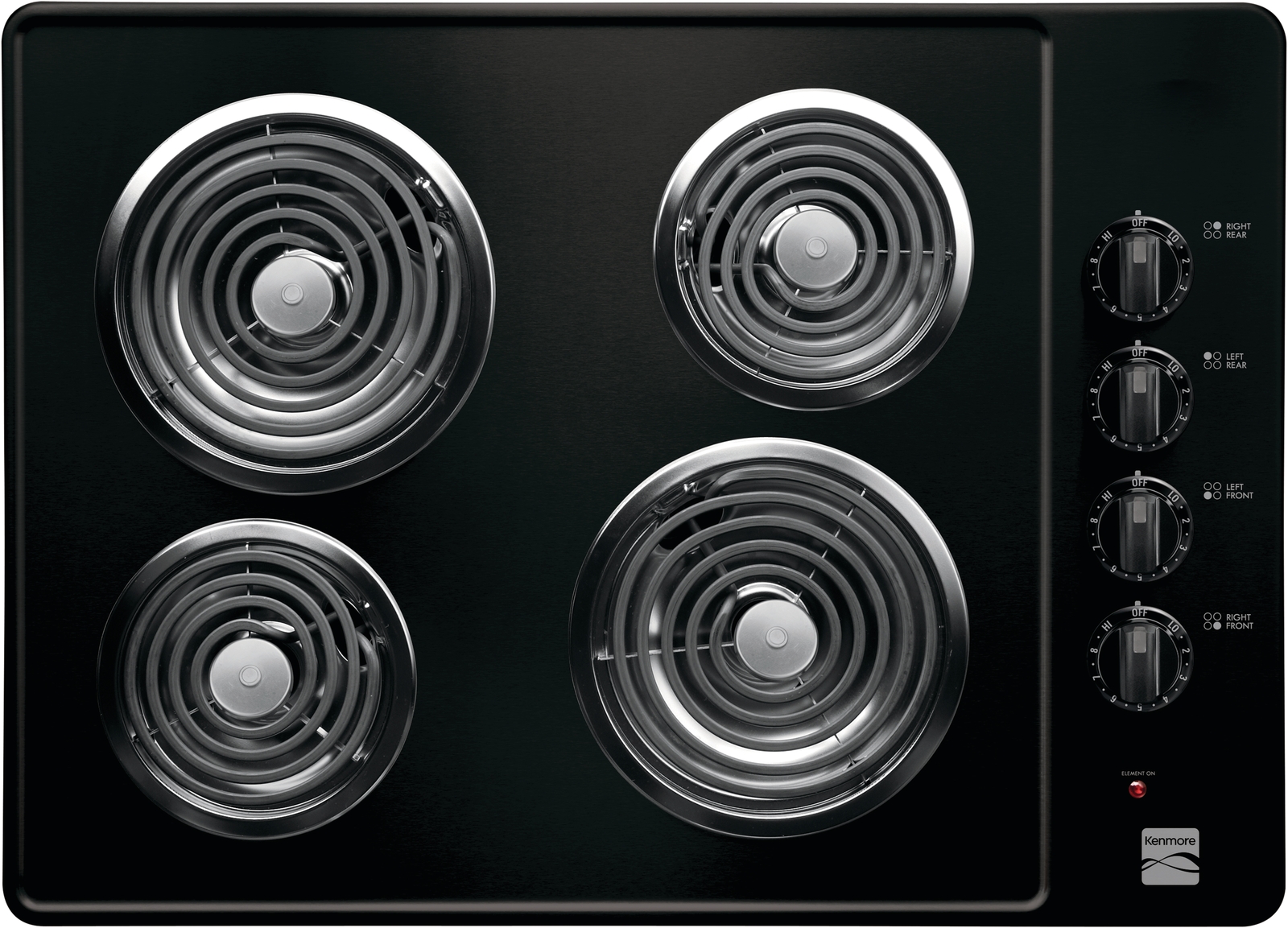 Kenmore 41309 30 Electric Coil Cooktop Black