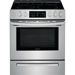 Frigidaire FFEH3054US 30'' Front Control Freestanding Electric Range - Stainless Steel
