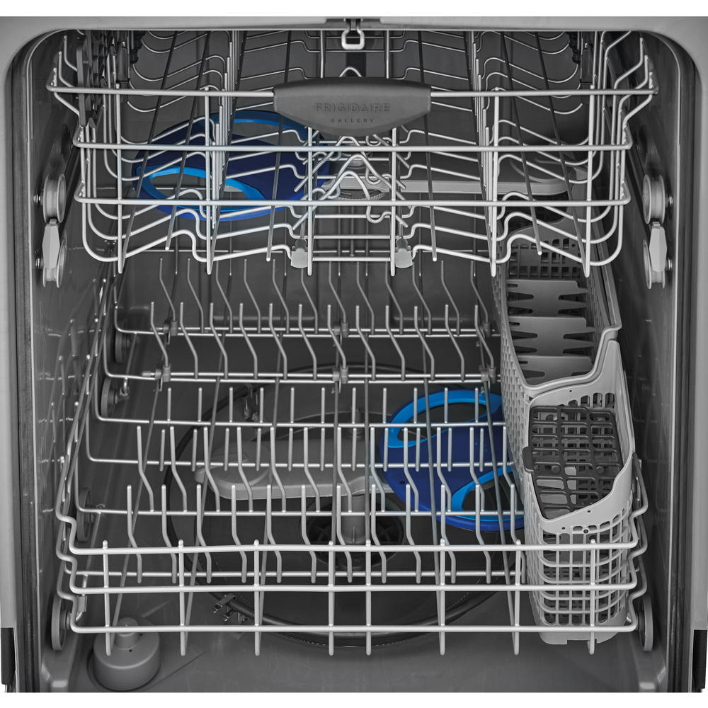 Frigidaire Gallery FGIP2468UD  24" Built-In Dishwasher w/ Dual OrbitClean&#174; Wash System - Black Stainless Steel