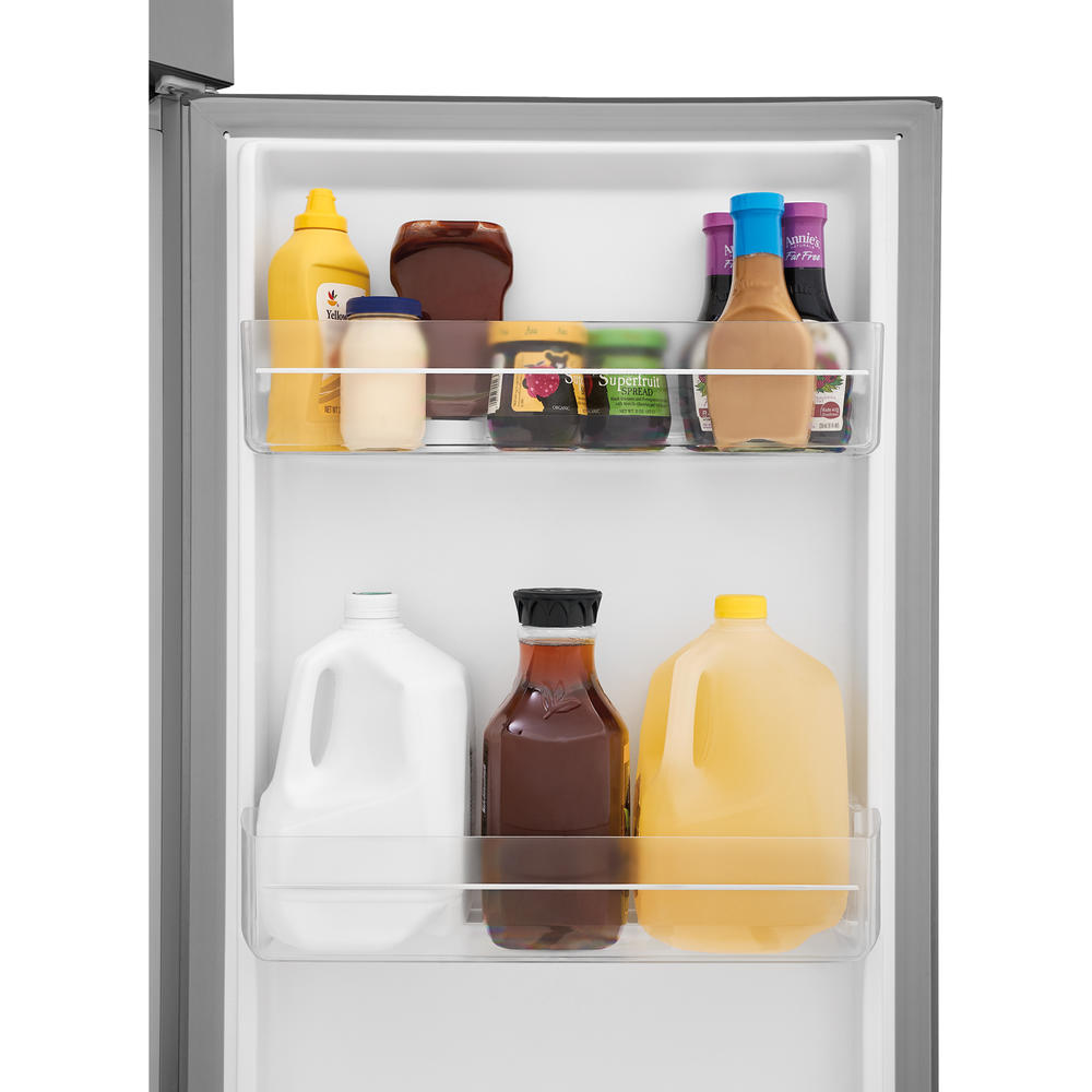Frigidaire FFET1022UV  10.1 cu. ft. Top Freezer Apartment-Size Refrigerator - 24" width - Brushed Steel