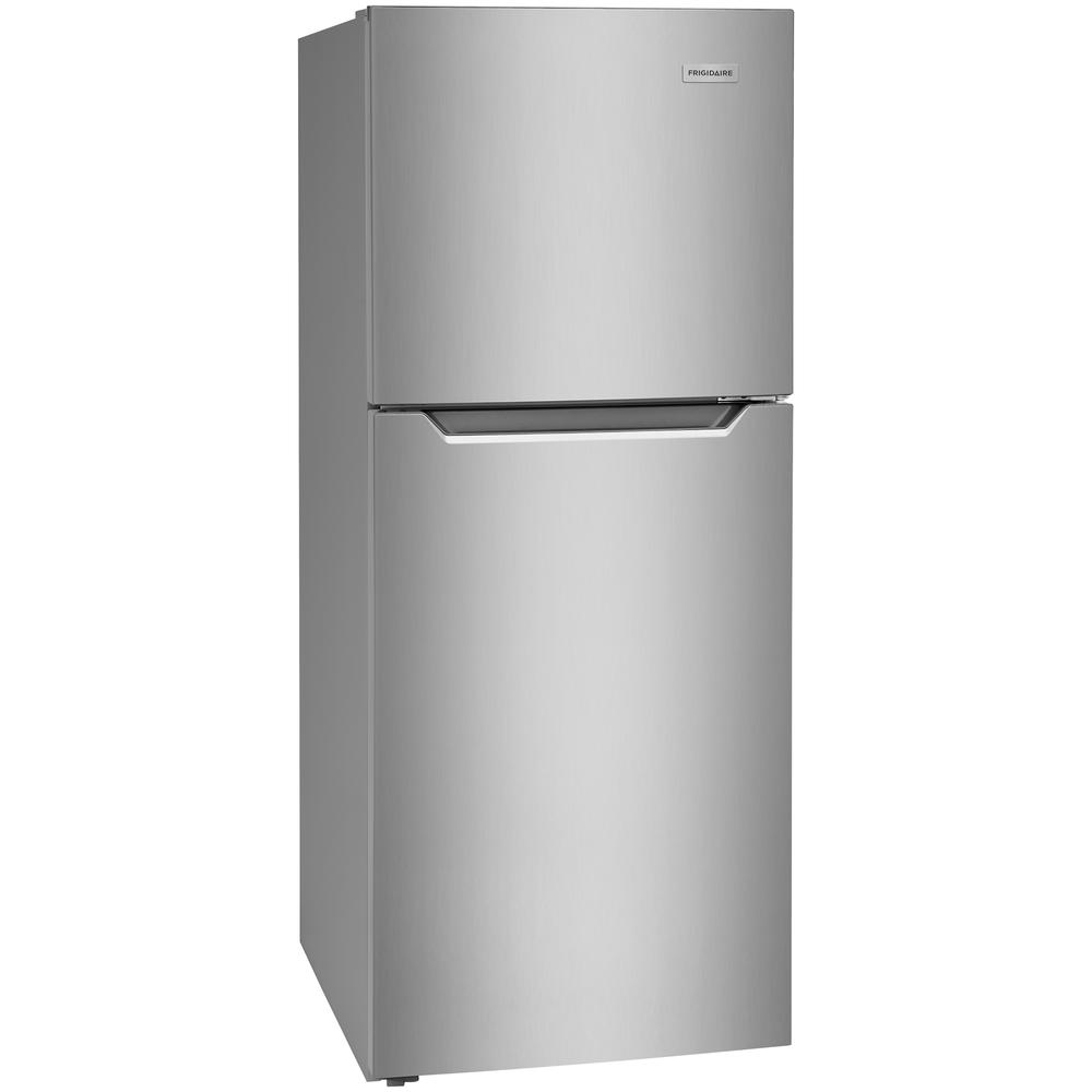 Frigidaire FFET1222UV  11.6 cu. ft. Top Freezer Apartment-Size Refrigerator - 24&#8221; width - Brushed Steel