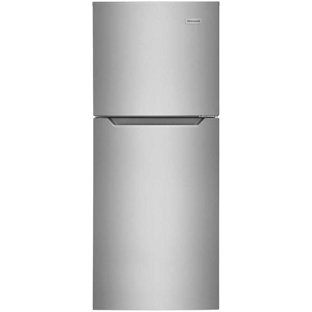 Frigidaire FFET1222UV  11.6 cu. ft. Top Freezer Apartment-Size Refrigerator - 24" width - Brushed Steel