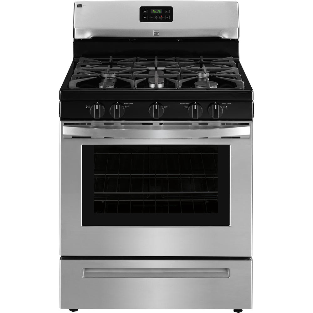 Kenmore 74523  5.0 cu. ft. Gas Range with 5 Sealed Burners - Stainless Steel