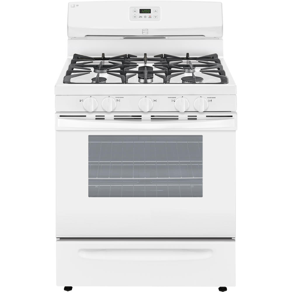 Kenmore 74522  5.0 cu. ft. Gas Range with 5 Sealed Burners &#8211; White