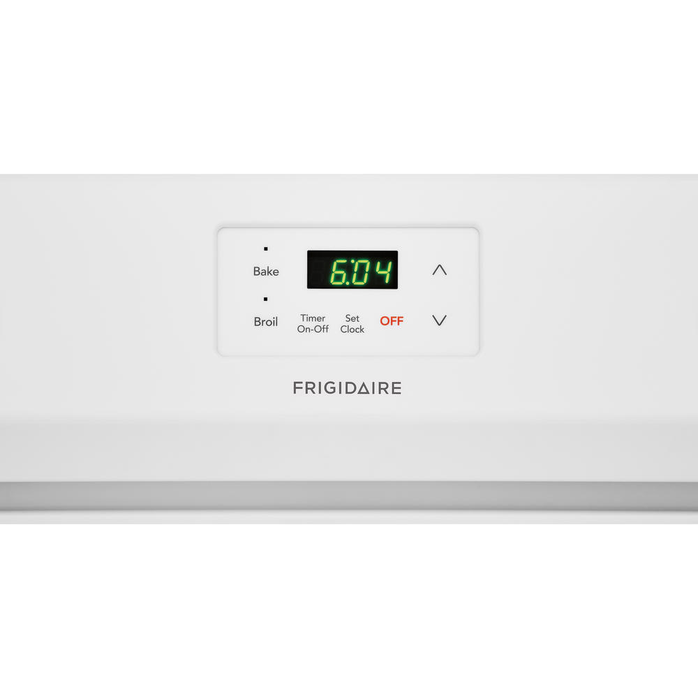 Frigidaire FCRG3052AW 30" Gas Freestanding Range with 5th Oval Center