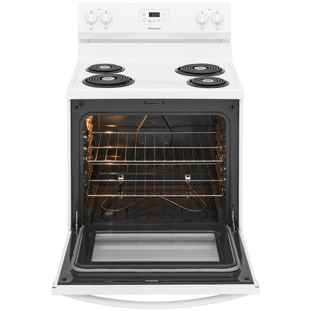Frigidaire FCRC3012AW 30'' Freestanding Electric Coil Range White