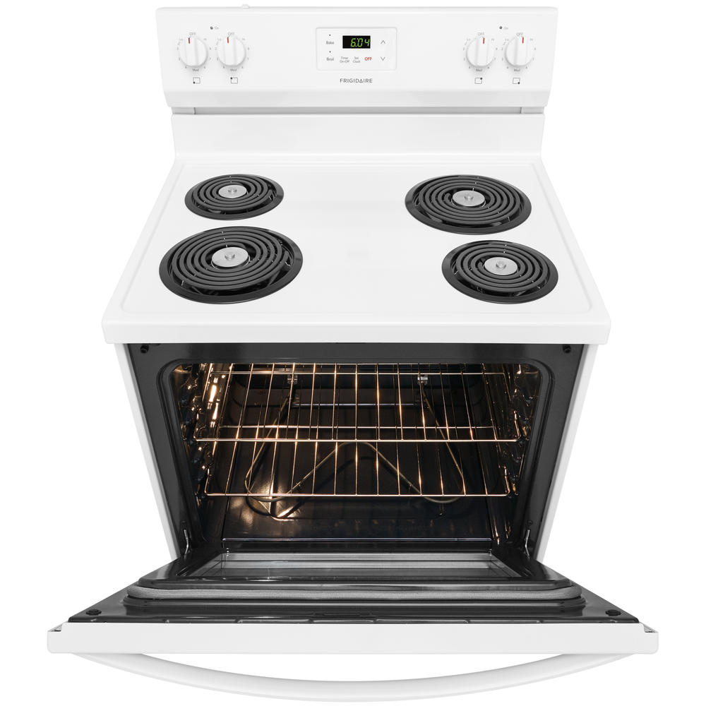 Frigidaire FCRC3012AW  30'' Freestanding Electric Coil Range &#8211; White